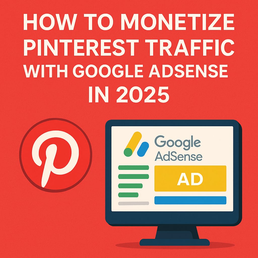 How to monetize Pinterest traffic with Google AdSense in 2025